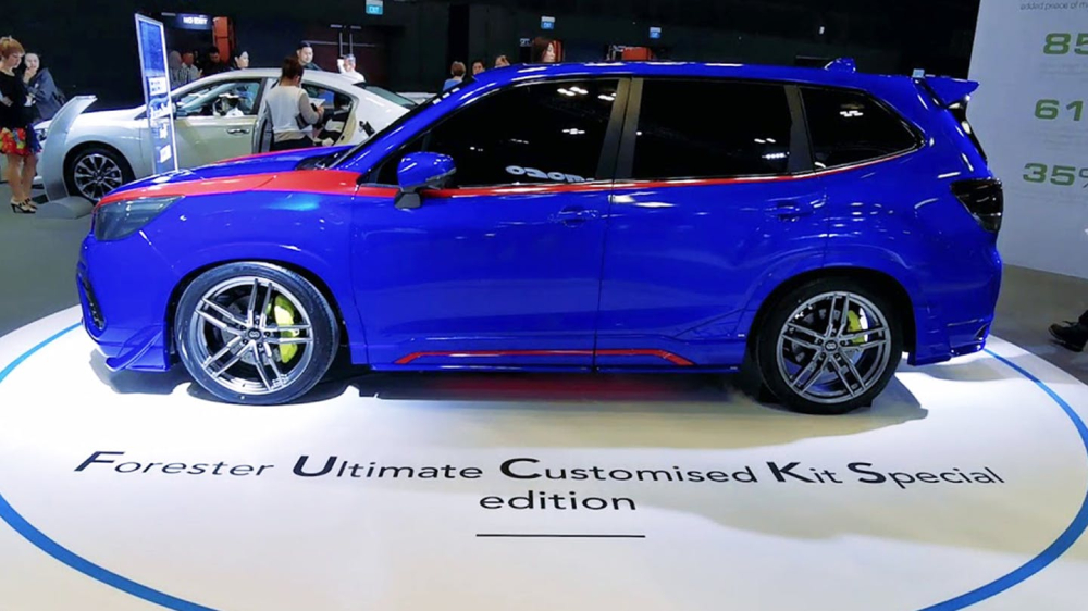 Subaru&nbsp;Forester Ultimate Customized Kit Special edition c&oacute; d&aacute;ng vẻ bắt mắt c&ugrave;ng những trang bị n&acirc;ng cấp