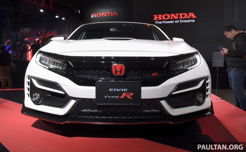 Honda Civic Type R 2020 c&oacute; lưới tản nhiệt rộng hơn