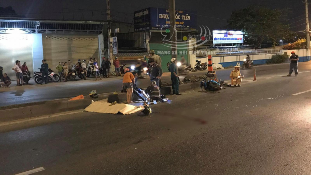 Hiện trường vụ tai nạn thương tâm khiến 2 vợ chồng âm dương cách biệt