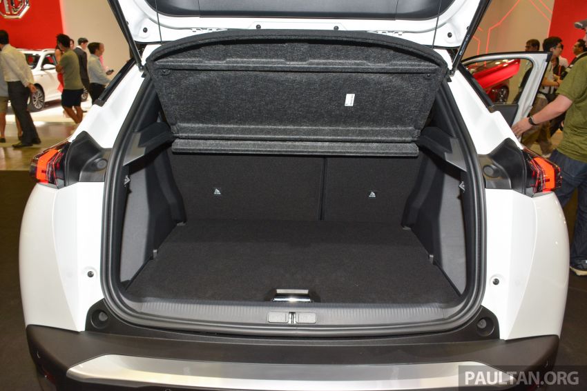 Khoang h&agrave;nh l&yacute; của Peugeot 2008 2020