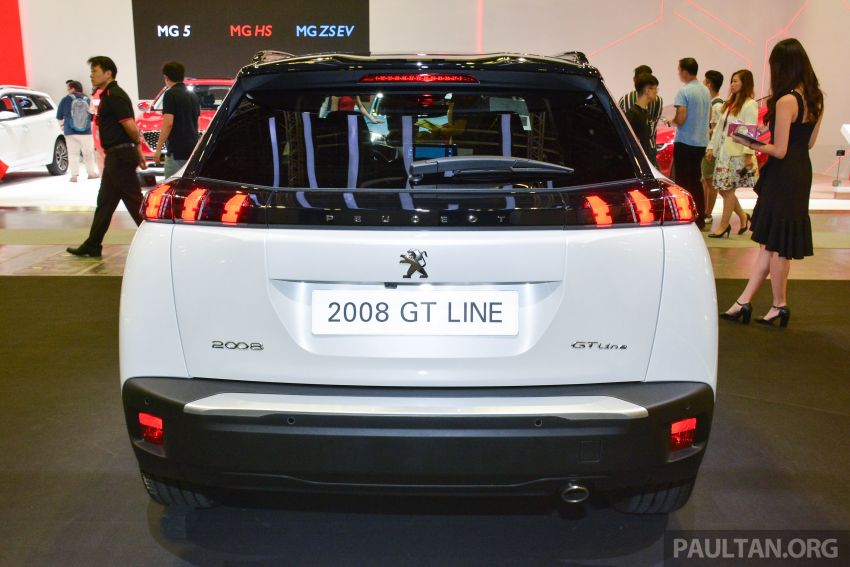 Thiết kế đu&ocirc;i xe của Peugeot 2008 2020