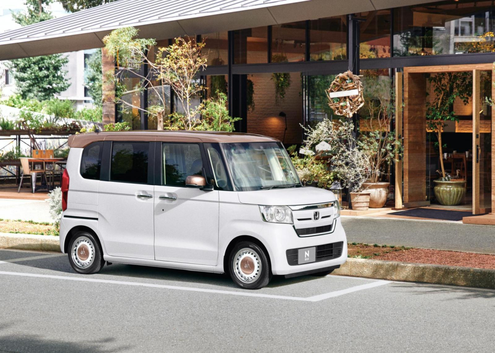 Honda N-Box có thiết kế như chiếc hộp di động Honda N-Box có thiết kế như chiếc hộp di động