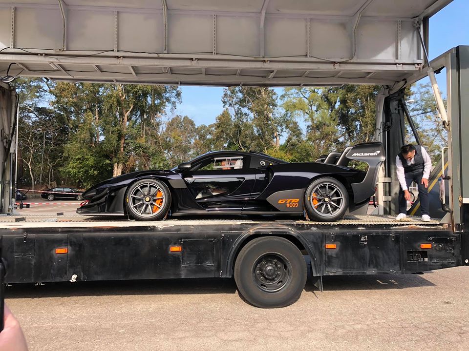 McLaren Senna GTR vận chuyển đến Hồng K&ocirc;ng c&oacute; số thứ tự 009