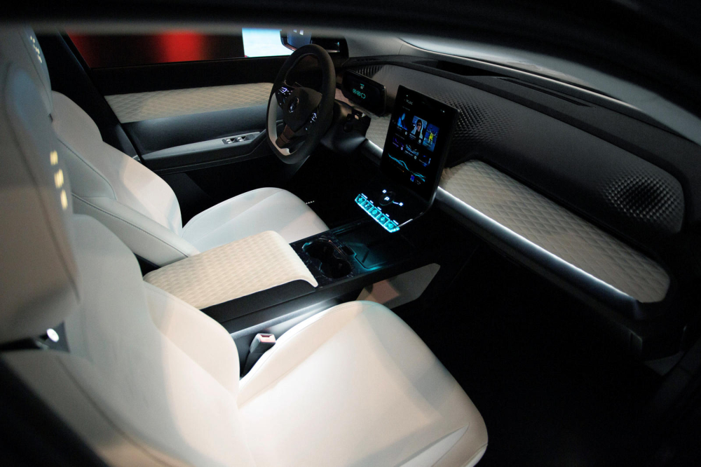 Bố cục nội thất của Fisker Ocean