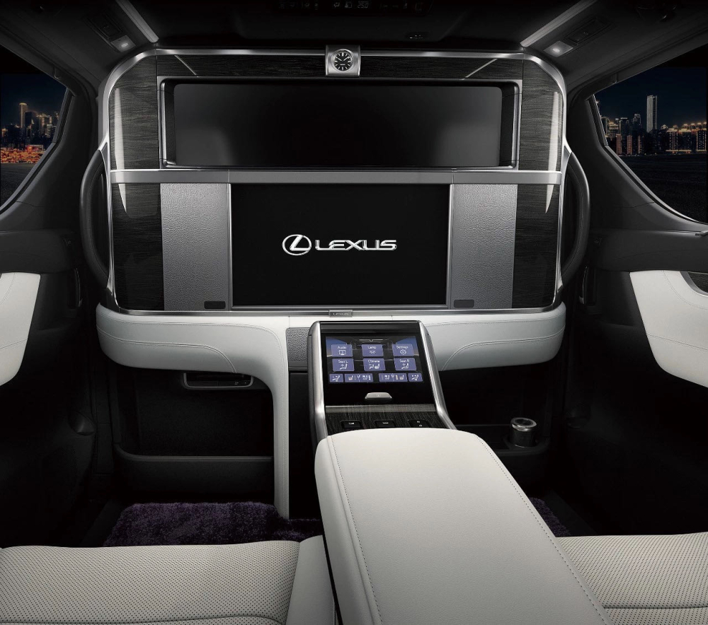 Vách ngăn giữa khoang lái và khoang hành khách của Lexus LM Royal 2020 Vách ngăn giữa khoang lái và khoang hành khách của Lexus LM Royal 2020