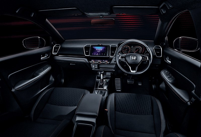 Nội thất bên trong Honda City 2020 tại Thái Lan