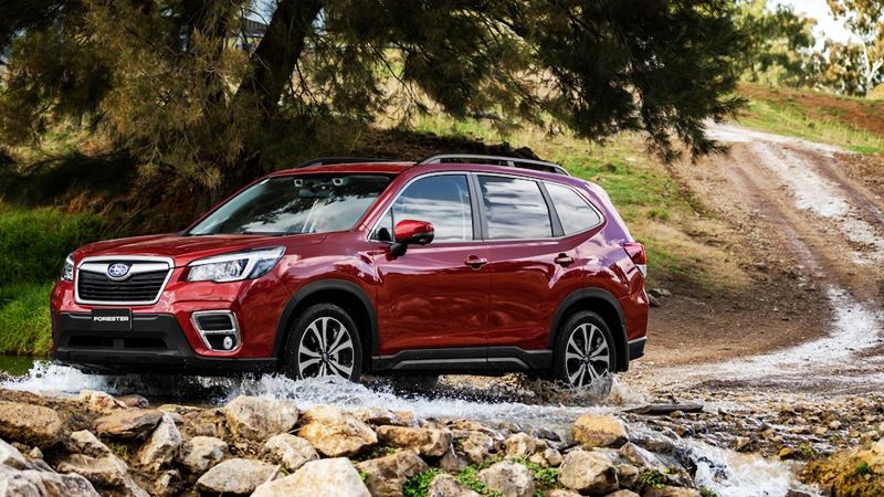 Forester l&agrave; đại di&ecirc;n duy nhất của thương hiệu Subaru trong danh s&aacute;ch