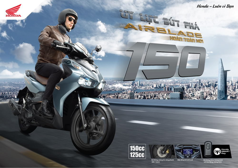 Honda Air Blade, Honda SH và Honda Winner X là 3 phiên bản xe hoàn toàn mới được nhiều khách hàng đón nhận