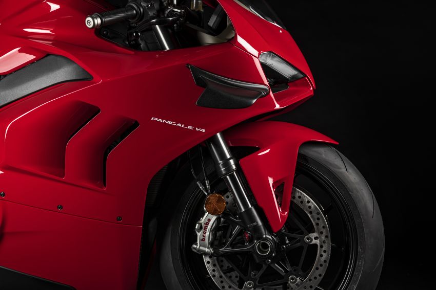 Ducati Panigale V4 2020 thừa hưởng g&oacute;i n&acirc;ng cấp kh&iacute; động học từ Panigale V4 R