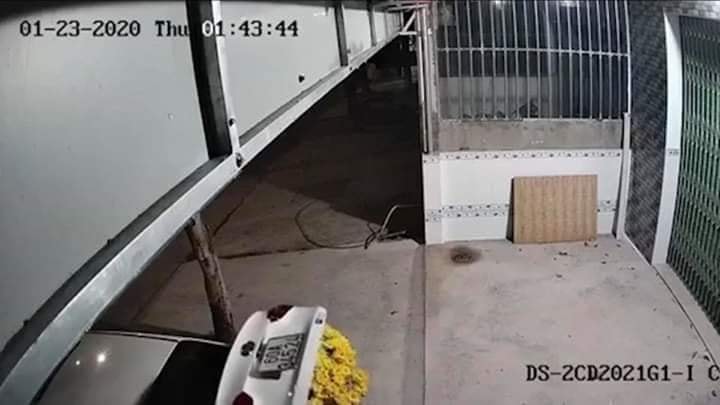Biển số xe được camera ghi lại rất r&otilde; r&agrave;ng