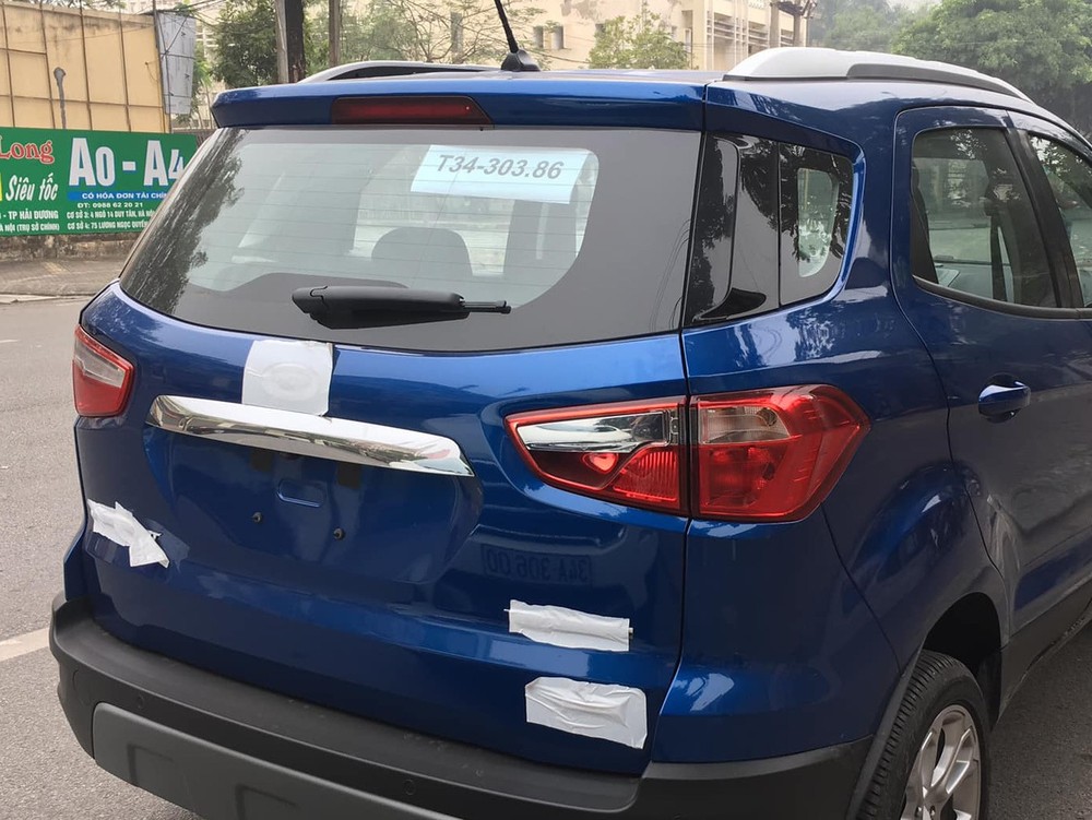 Ford EcoSport 2020 tại Việt Nam không còn lốp dự phòng như cũ