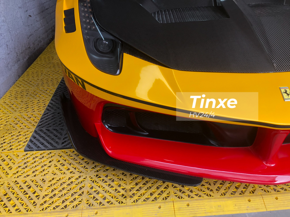 Cản va trước của xe lấy ý tưởng từ mẫu Ferrari LaFerrari Cản va trước của xe lấy ý tưởng từ mẫu Ferrari LaFerrari