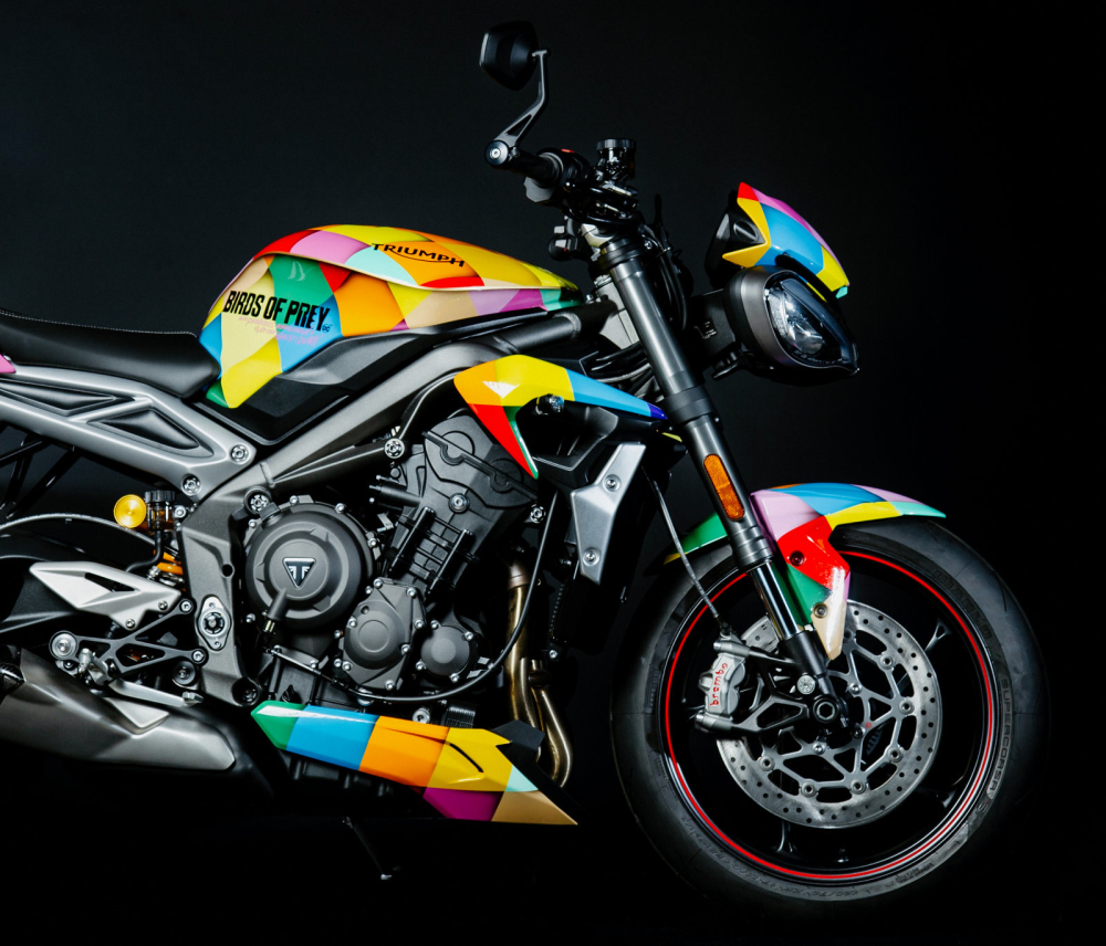 Triumph Street Triple RS Harley Quinn