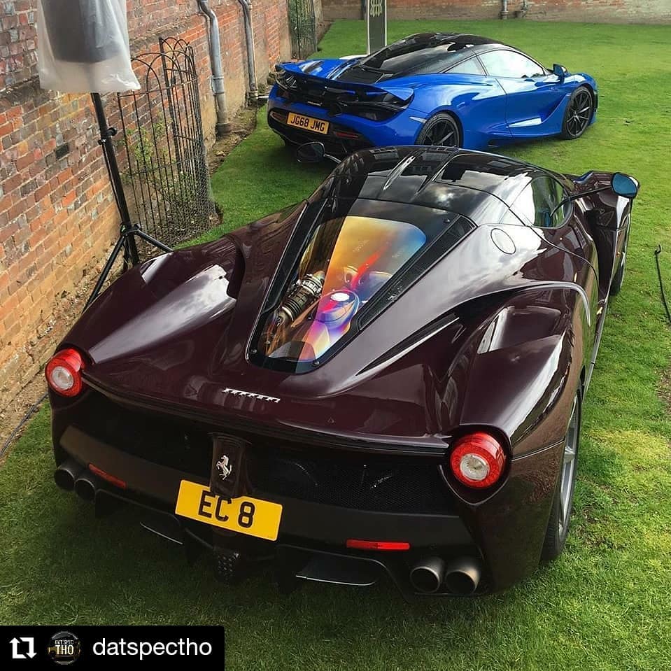  N&oacute;i nhỏ cho c&aacute;c bạn nghe rằng chỉ c&oacute; rất &iacute;t si&ecirc;u xe Ferrari kho&aacute;c bộ &aacute;o t&iacute;m Rosso Vinaccia v&agrave; chỉ duy nhất một chiếc LaFerrari mang m&agrave;u sơn n&agrave;y.