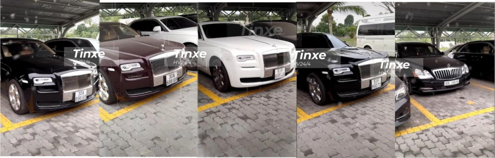 D&agrave;n xe si&ecirc;u sang Rolls-Royce Ghost v&agrave; Maybach 62S tại garage ở H&agrave; Nội