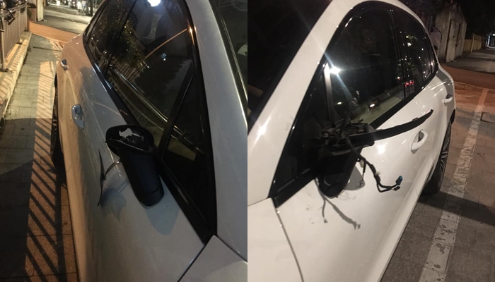 Cặp gương chiếu hậu của xe Porsche Macan S này đã bị kẻ gian lấy đi Cặp gương chiếu hậu của xe Porsche Macan S này đã bị kẻ gian lấy đi
