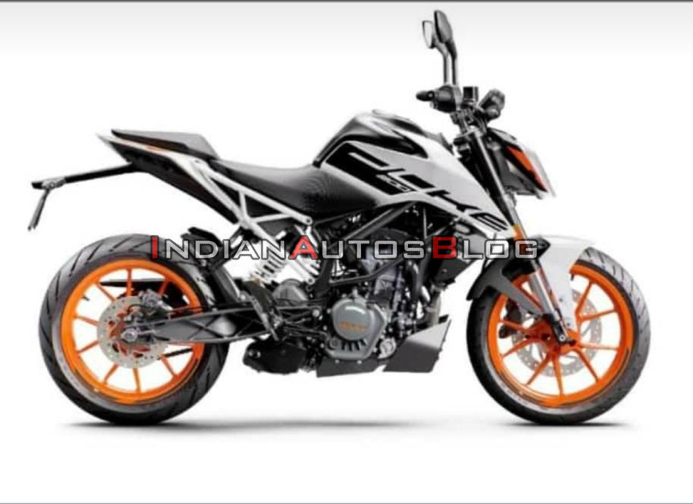 KTM 200 Duke 2020 sẽ c&oacute; hai t&ugrave;y chọn m&agrave;u l&agrave; Cam Đen v&agrave; Trắng Đen