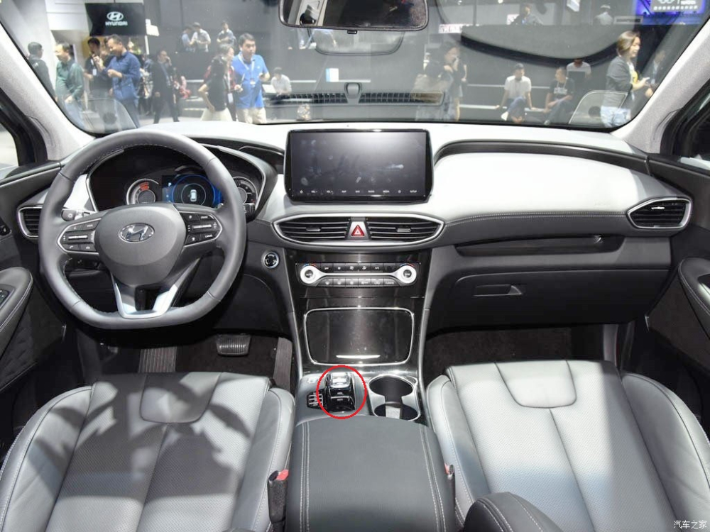 Nội thất của Hyundai Santa Fe 2019 d&agrave;nh cho Trung Quốc