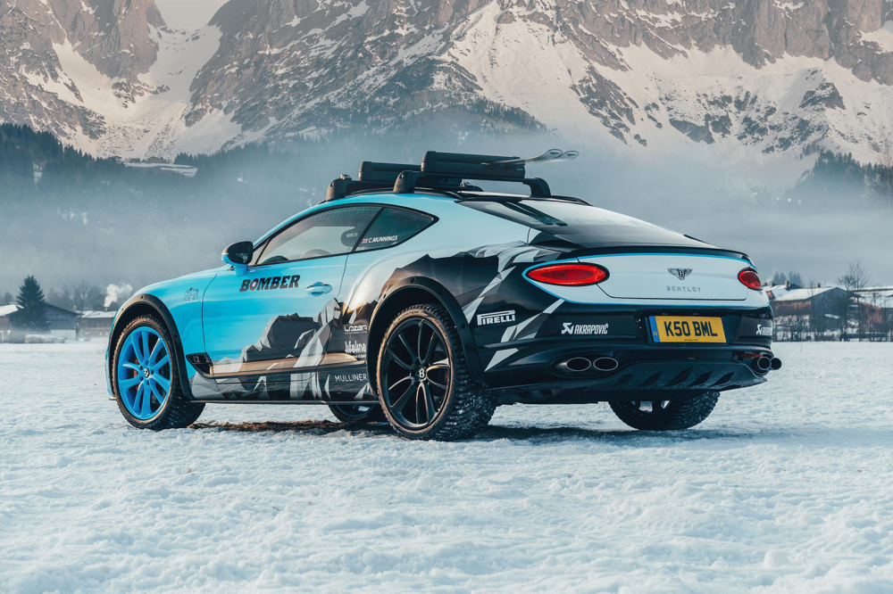 Ph&iacute;a sau của Bentley Ice Race Continental GT 