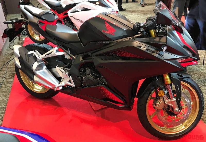 Honda CBR250RR 2020 sẽ được trang bị vành màu vàng nổi bật Honda CBR250RR 2020 sẽ được trang bị vành màu vàng nổi bật