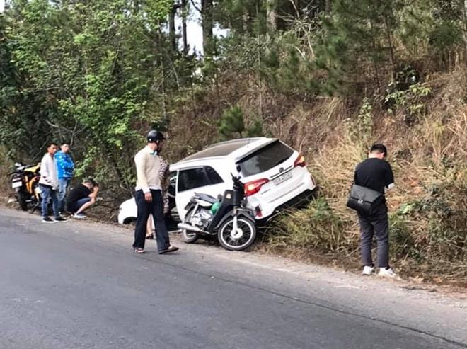 Hiện trường vụ tai nạn trên đèo Mimosa Hiện trường vụ tai nạn trên đèo Mimosa