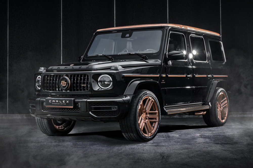 Phía trước của Mercedes G63 Steampunk Edition