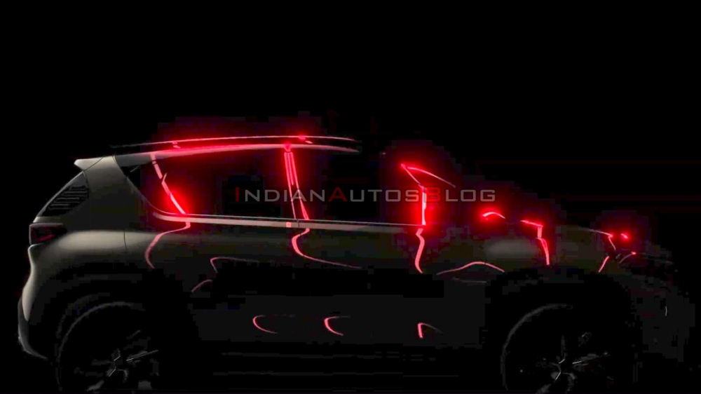Hình ảnh hé lộ thiết kế bên sườn của Kia Sonet 2020