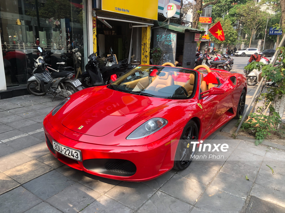 Được biết là số lượng siêu xe mui trần Ferrari F430 Spider tại Việt Nam không quá 5 chiếc