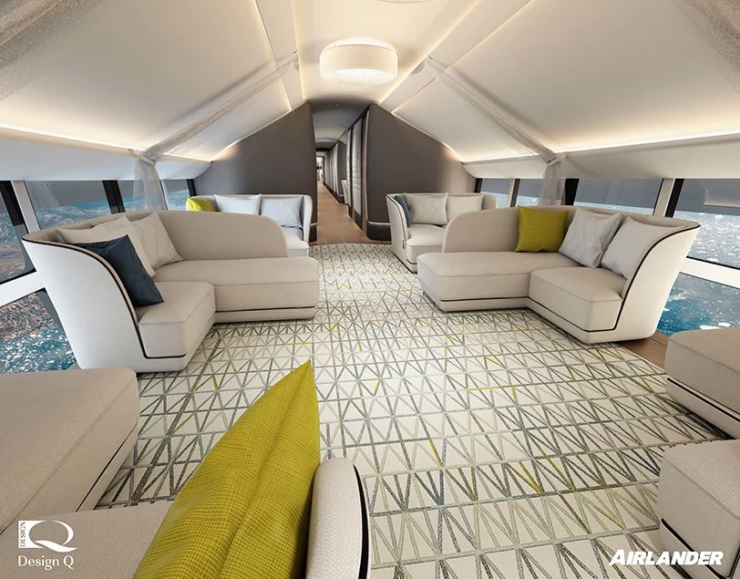 Thiết kế cabin của Airlander 10 Thiết kế cabin của Airlander 10
