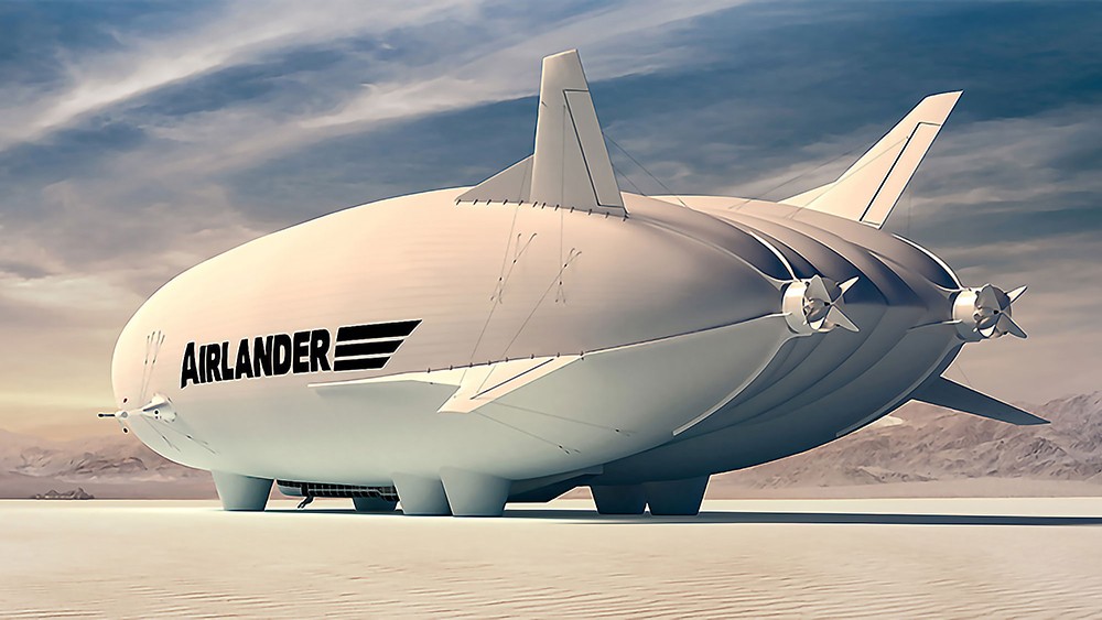Hình ảnh render thiết kế mới của Airlander 10 Hình ảnh render thiết kế mới của Airlander 10