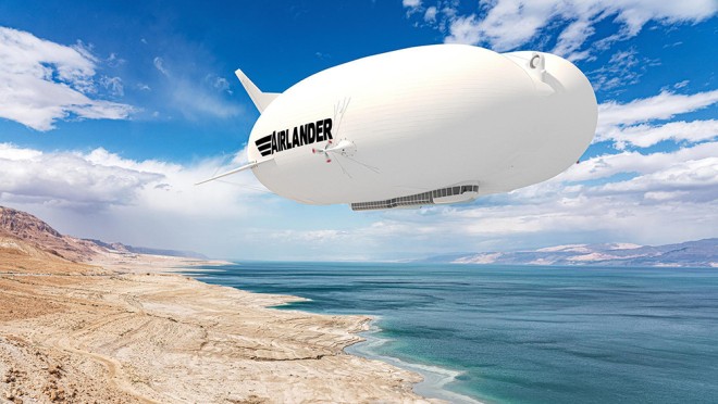 Hình ảnh render thiết kế mới của Airlander 10 Hình ảnh render thiết kế mới của Airlander 10