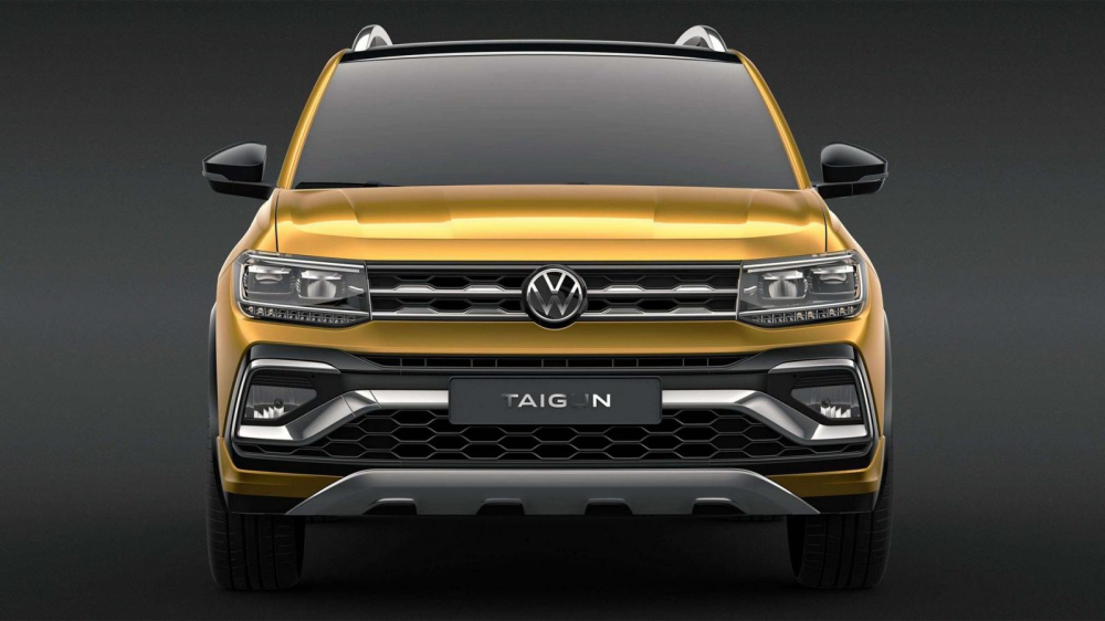 Cận cảnh thiết kế đầu xe của Volkswagen Taigun