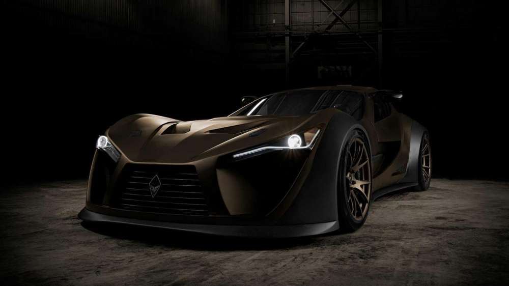 Ph&iacute;a trước của si&ecirc;u xe Felino CB7R
