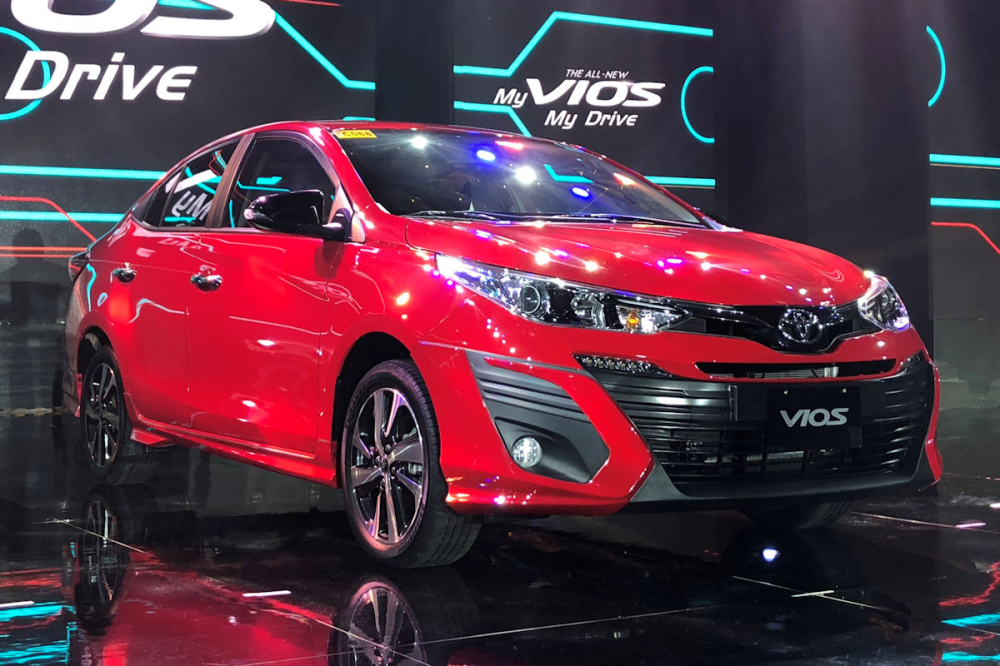 Toyota Vios l&agrave; mẫu xe b&aacute;n chạy nhất tại Philippines trong năm 2019