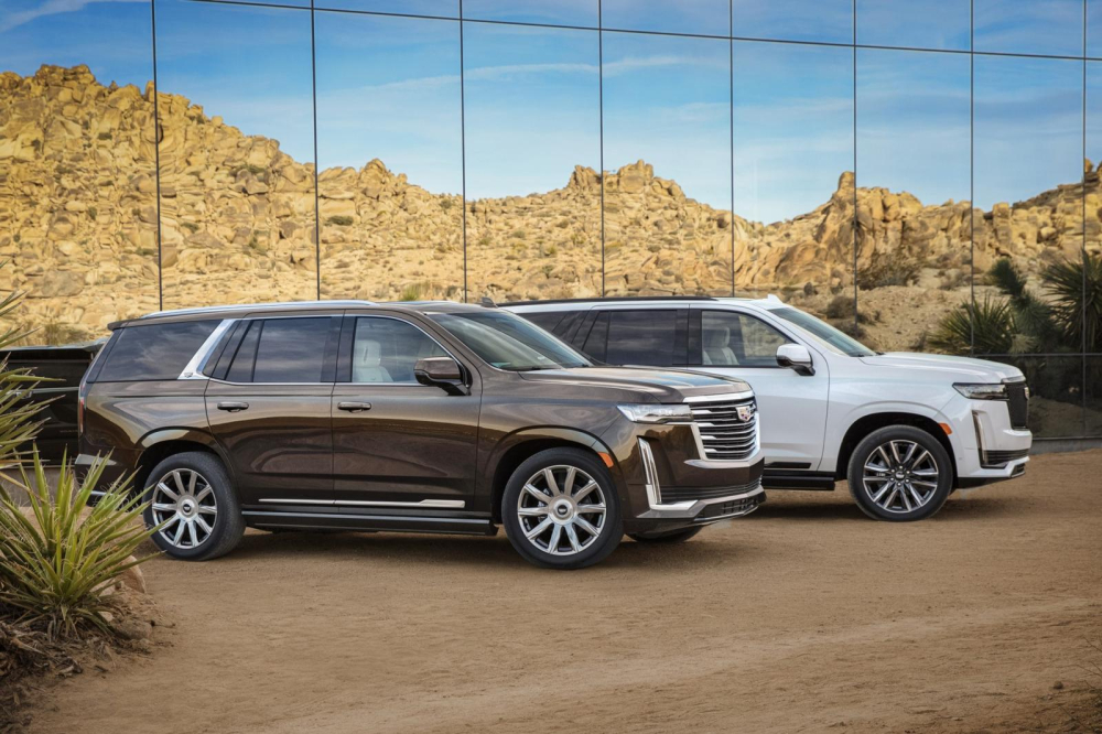 Cadillac Escalade 2021 được trang bị v&agrave;nh 22 inch ti&ecirc;u chuẩn
