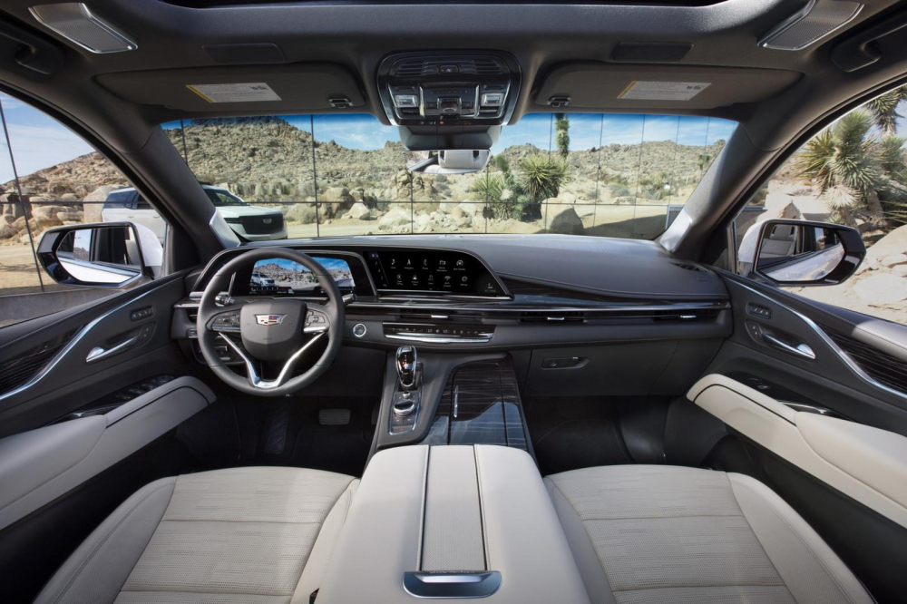 Nội thất b&ecirc;n trong Cadillac Escalade 2021