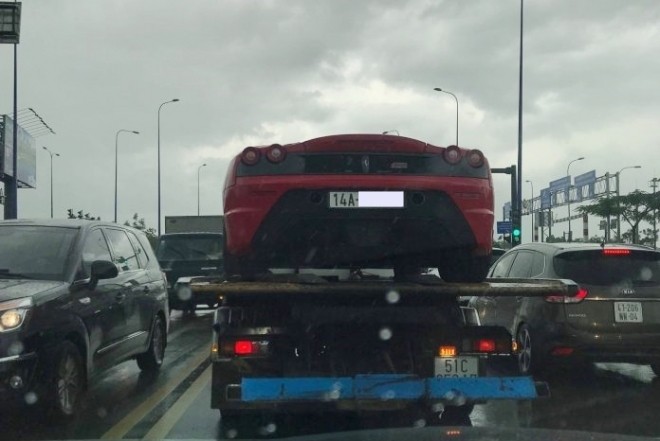 Ferrari 430 Scuderia từng của Dũng &ldquo;mặt sắt&rdquo; bất ngờ xuất hiện ở S&agrave;i th&agrave;nh với biển số Quảng Ninh