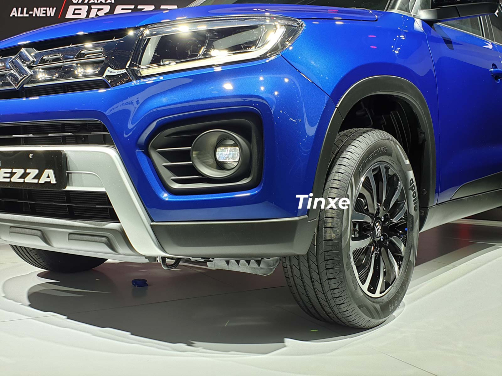 Đèn sương mù trước của mẫu SUV cỡ B này được thay đổi vị trí