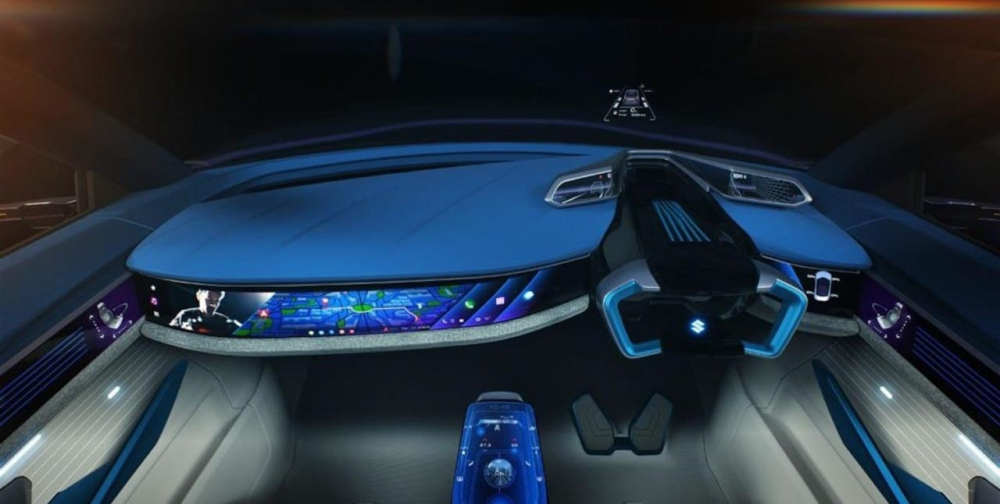 Nội thất bên trong Suzuki Futuro-e