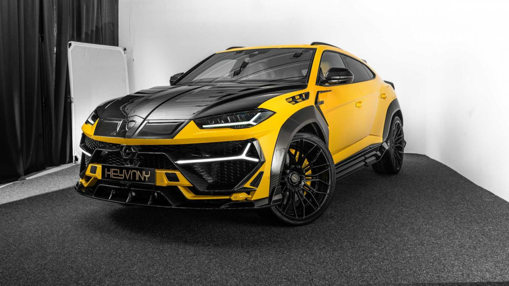 Ph&iacute;a trước của chiếc Lamborghini Urus độ bởi&nbsp;Keyvany