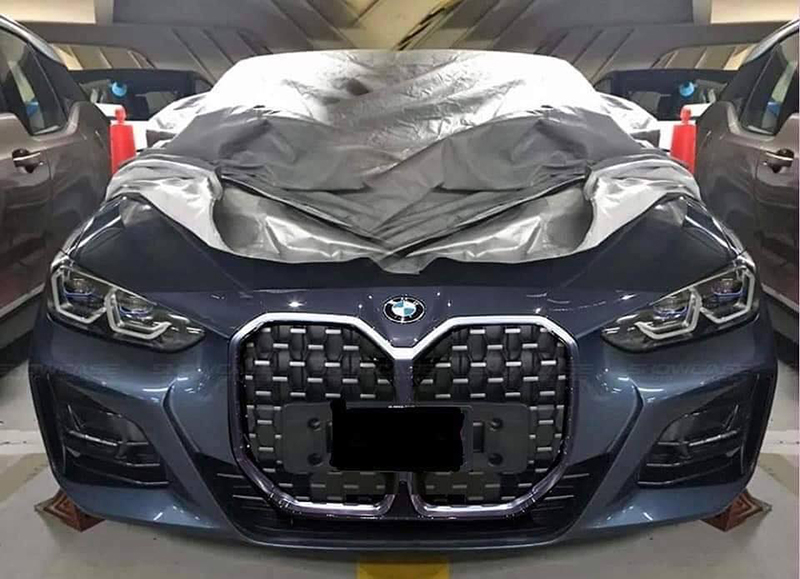 Lưới tản nhiệt khổng lồ mới của BMW 4-Series 2021