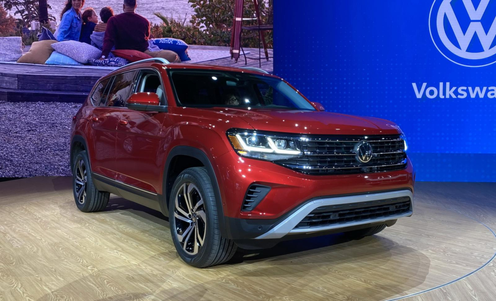 Volkswagen Atlas 2021 ra mắt trong triển l&atilde;m &Ocirc; t&ocirc; Chicago 2020