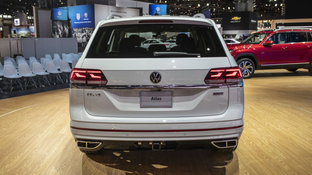 Thiết kế đu&ocirc;i xe của Volkswagen Atlas 2021