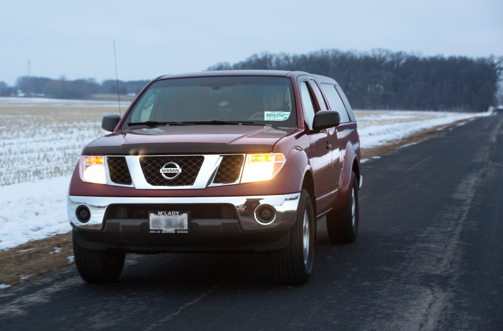 Chiếc xe b&aacute;n tải Nissan Frontier cũ của &ocirc;ng Murphy sẽ được nghỉ ngơi
