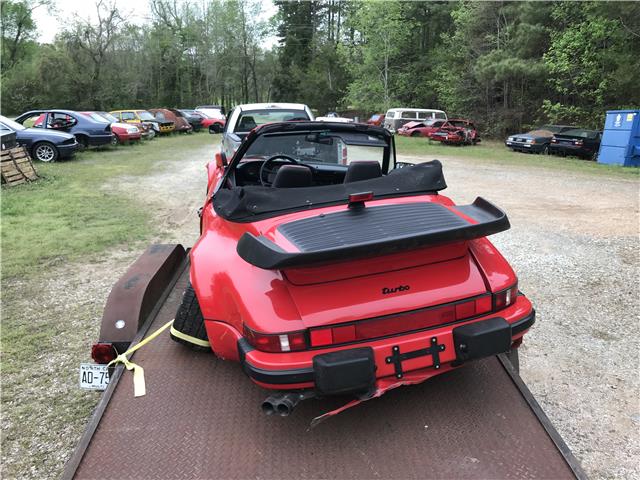 Porsche 911 Turbo &lsquo;Slant Nose&rsquo; Cabriolet l&agrave; mẫu xe cổ kh&aacute; hiếm