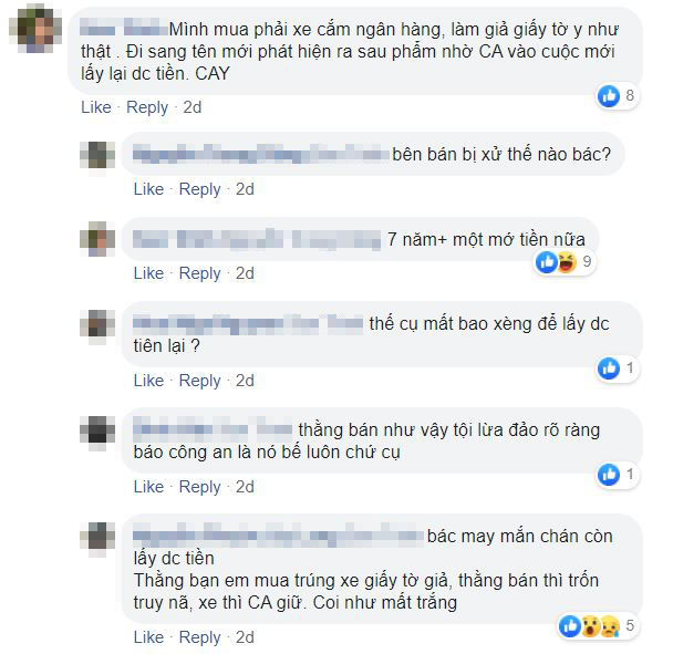 Giấy tờ xe cũng c&oacute; thể l&agrave;m giả cho n&ecirc;n người d&ugrave;ng phải rất cẩn thận khi mua lại xe cũ từ người kh&aacute;c