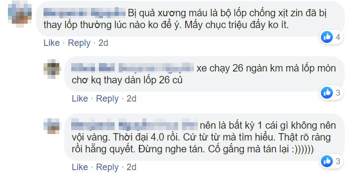 Một trường hợp chia sẻ về việc &ocirc; t&ocirc; cũ bị đ&aacute;nh tr&aacute;o lốp dự ph&ograve;ng