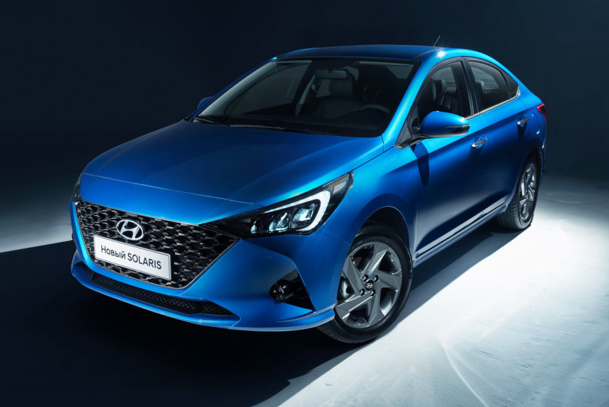 Hyundai Solaris 2020 với thiết kế đầu xe mới Hyundai Solaris 2020 với thiết kế đầu xe mới