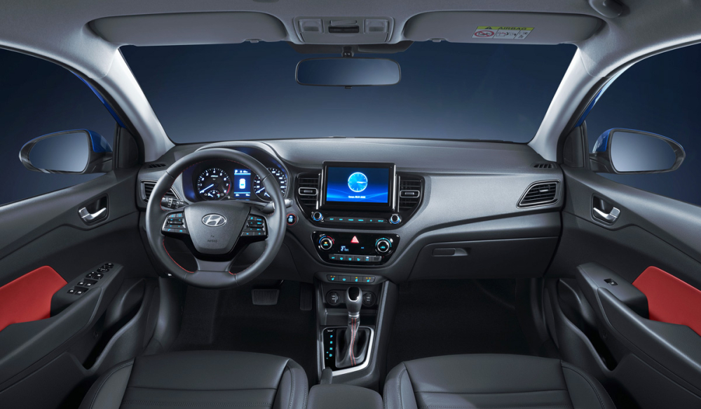 Nội thất cải tiến của Hyundai Solaris 2020 dành cho thị trường Nga Nội thất cải tiến của Hyundai Solaris 2020 dành cho thị trường Nga