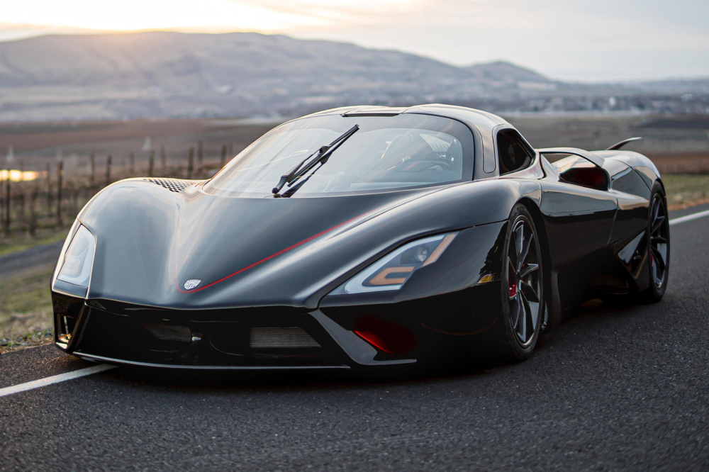Ph&iacute;a trước của hypercar&nbsp;SSC Tuatara 2020